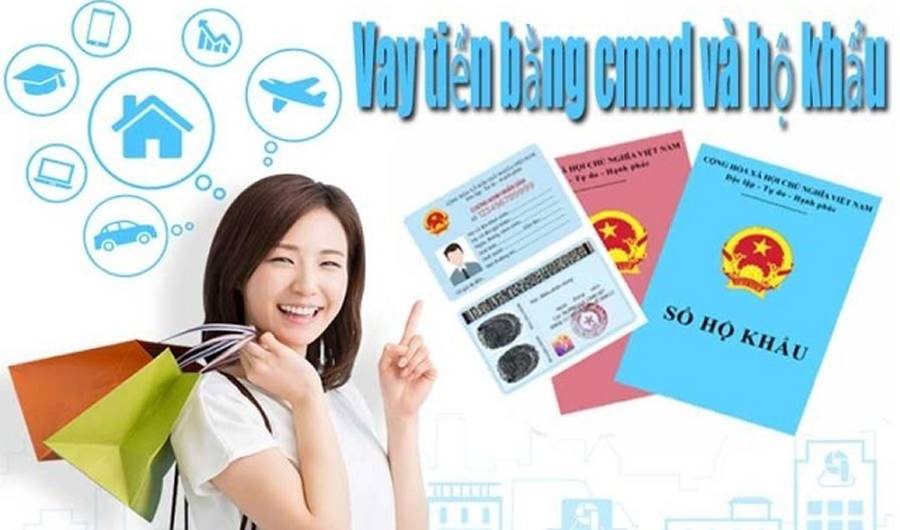 cho Vay tiền nhanh bằng hộ khẩu